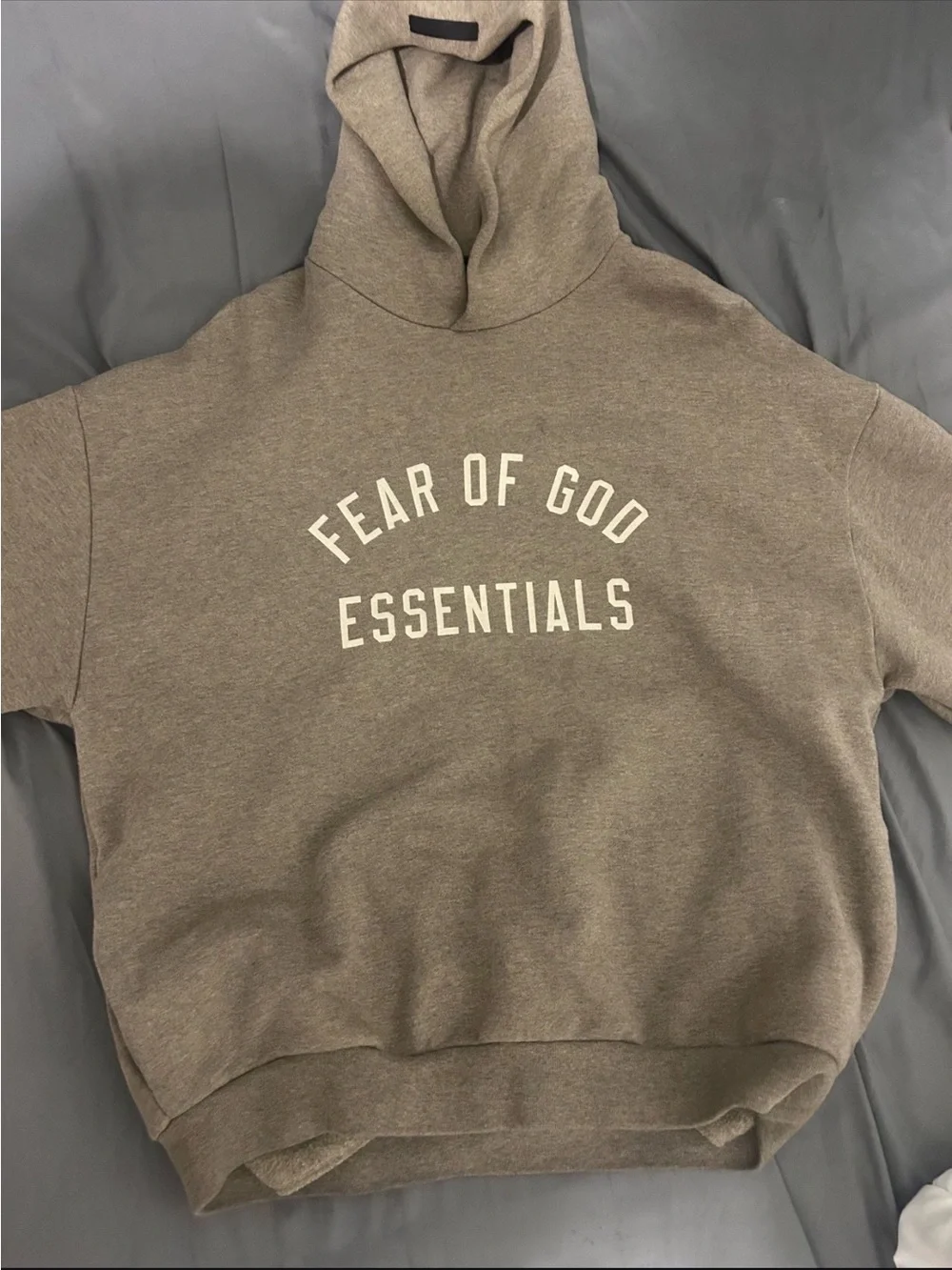 Essentials Fear of God Crewneck Sweatshirt in Taupe Brown